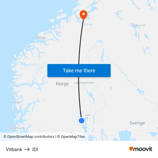 Vitbank to IDI map