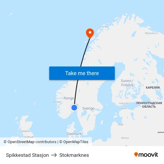 Spikkestad Stasjon to Stokmarknes map