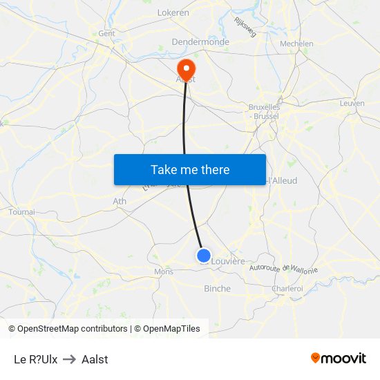 Le R?Ulx to Aalst map