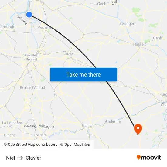 Niel to Clavier map