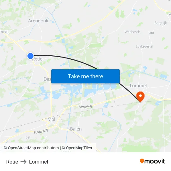 Retie to Lommel map