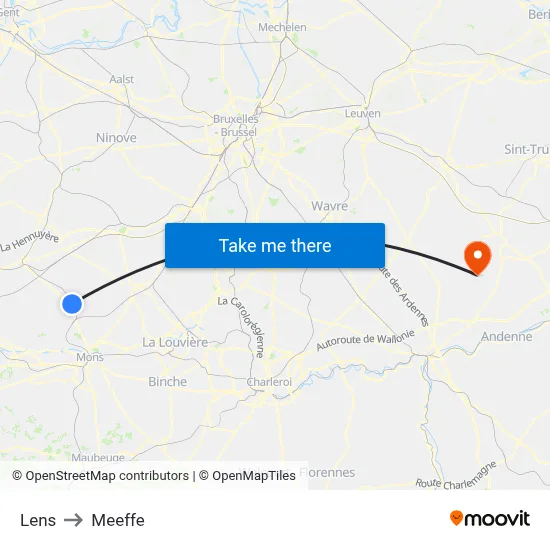 Lens to Meeffe map