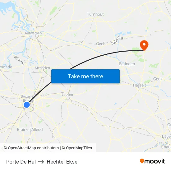 Gate of Hal to Hechtel-Eksel map