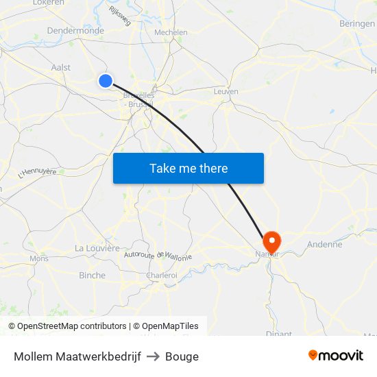 Mollem Maatwerkbedrijf to Bouge map