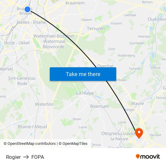 Rogier to FOPA map
