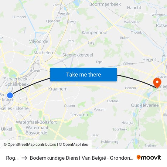 Rogier to Bodemkundige Dienst Van België - Grondonderzoek map