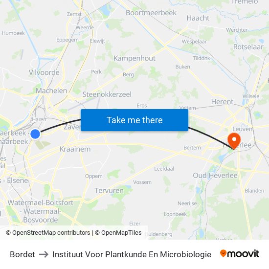 Bordet to Instituut Voor Plantkunde En Microbiologie map