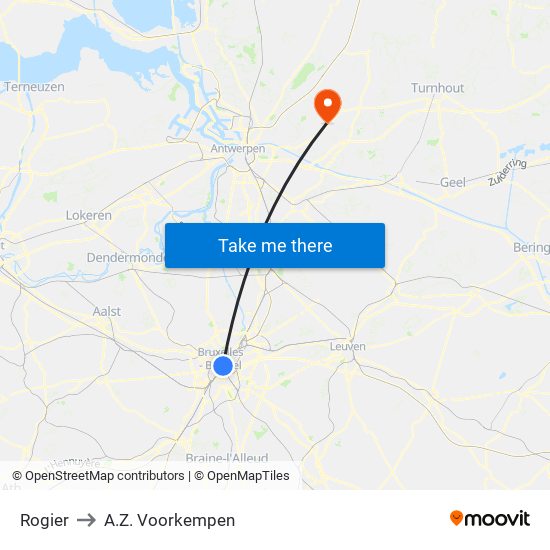 Rogier to A.Z. Voorkempen map