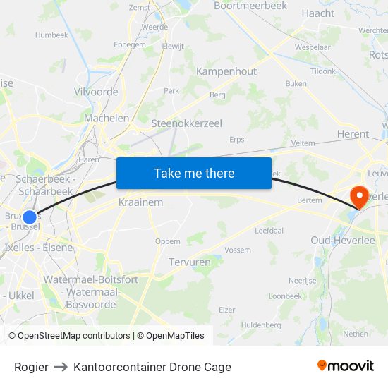Rogier to Kantoorcontainer Drone Cage map