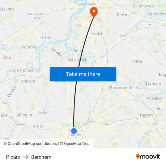 Picard to Berchem map