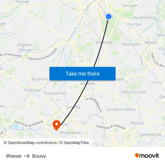 Wiener to Bouvy map