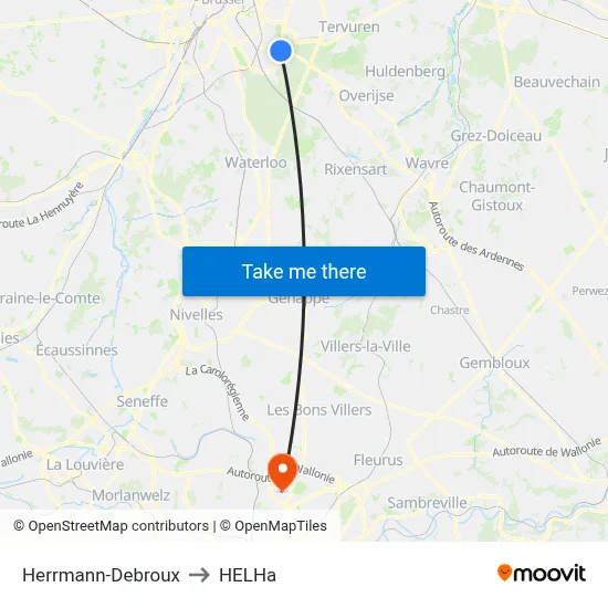Herrmann-Debroux to HELHa map