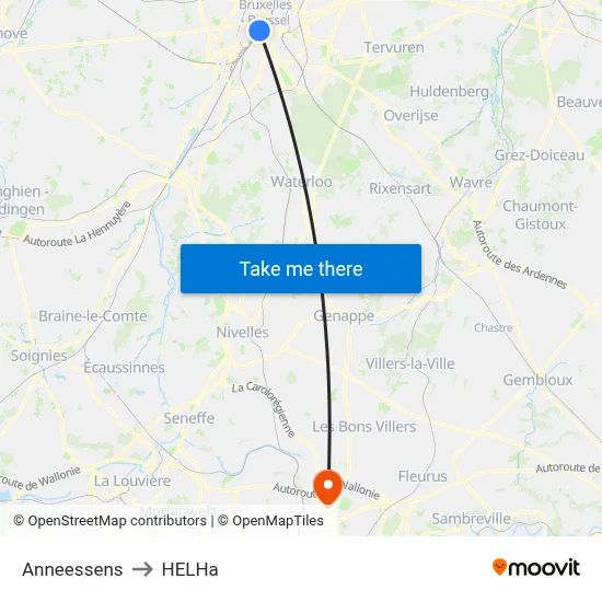 Anneessens to HELHa map