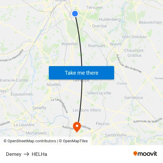 Demey to HELHa map