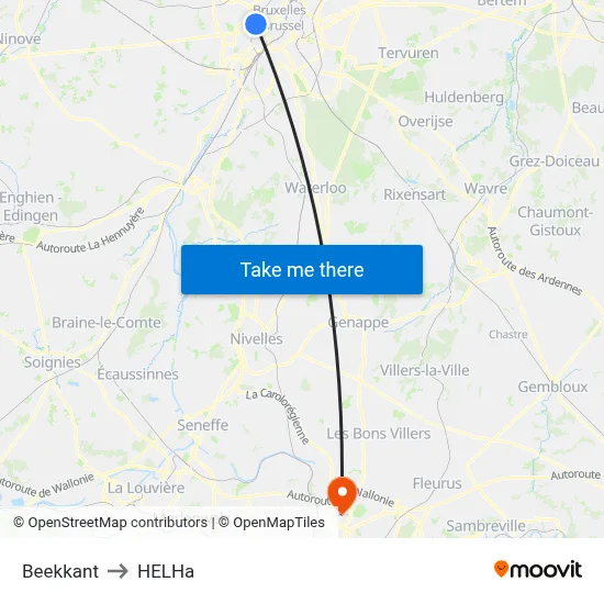 Beekkant to HELHa map