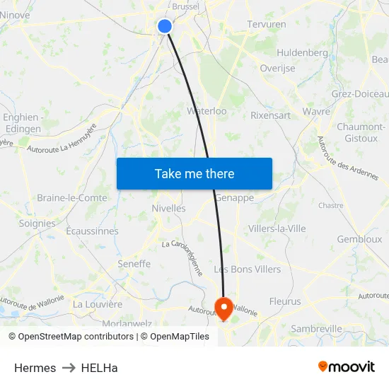 Hermes to HELHa map