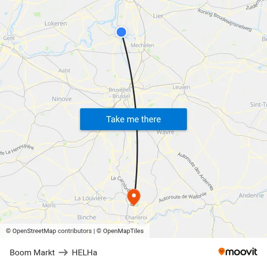 Boom Markt to HELHa map