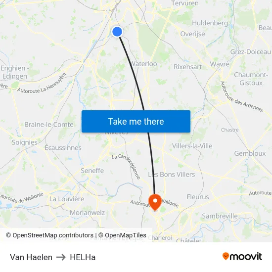 Van Haelen to HELHa map