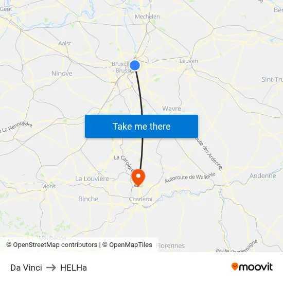 Da Vinci to HELHa map