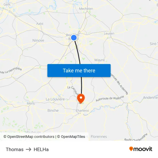 Thomas to HELHa map