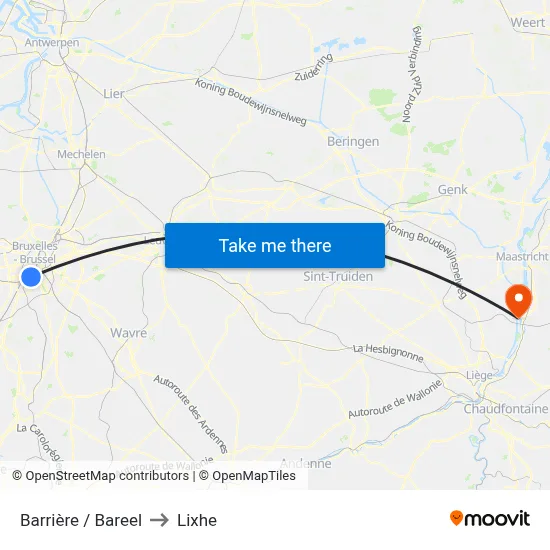 Barrier to Lixhe map