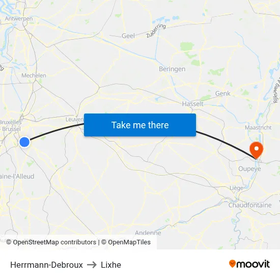 Herrmann-Debroux to Lixhe map