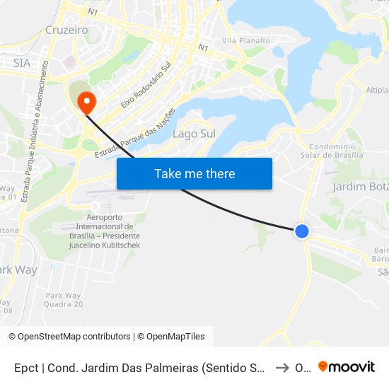 Epct | Cond. Jardim Das Palmeiras (Sentido São Sebastião) to Ohb map