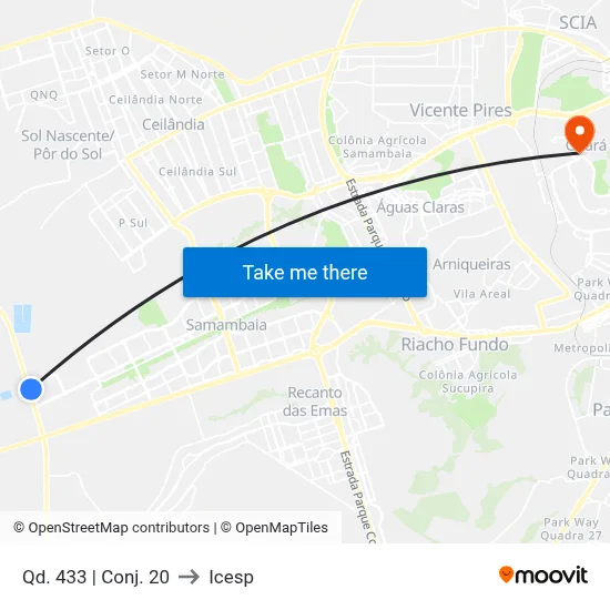 Qd. 433 | Conj. 20 to Icesp map