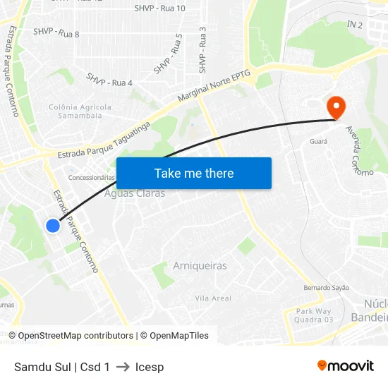Samdu Sul | Csd 1 to Icesp map
