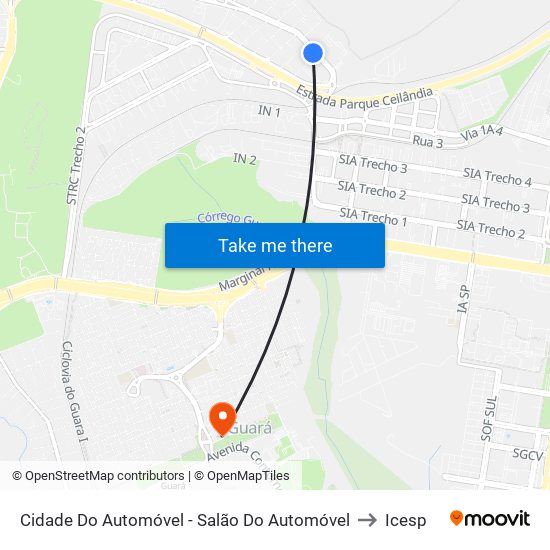 Cid. Automóvel | Salão do Automóvel to Icesp map