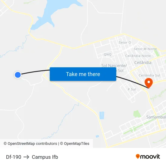 Df-190 to Campus Ifb map