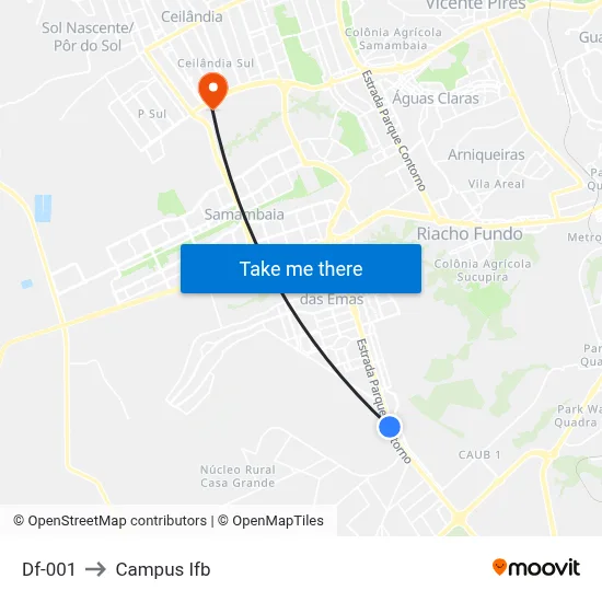 Df-001 to Campus Ifb map