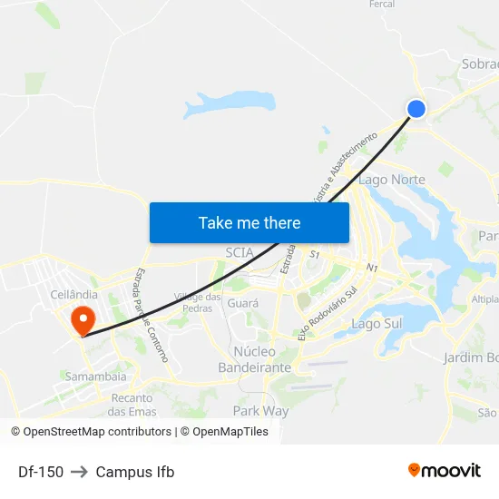 Df-150 to Campus Ifb map