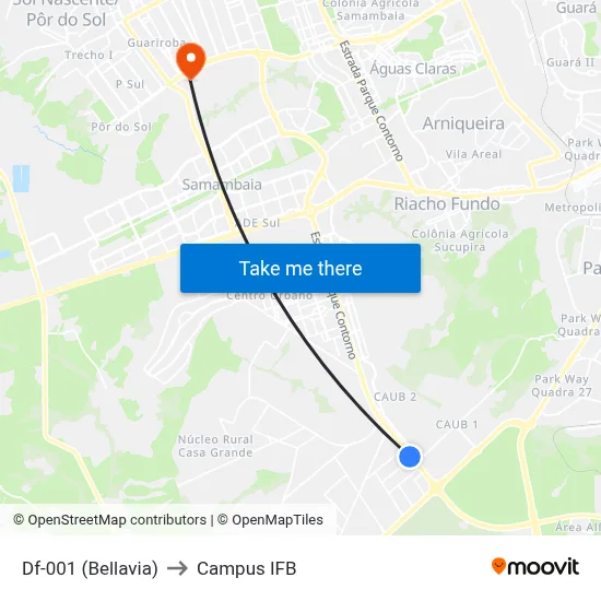 Df-001 (Bellavia) to Campus IFB map