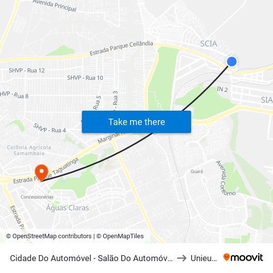 Cidade Do Automóvel - Salão Do Automóvel to Unieuro map