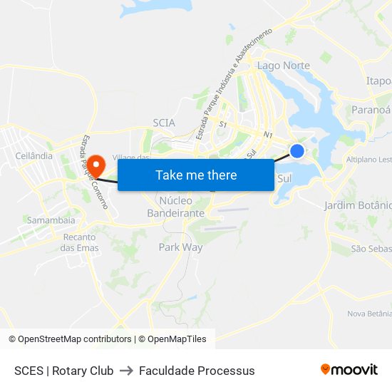 SCES | Rotary Club to Faculdade Processus map