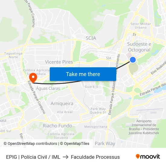 EPIG | Polícia Civil / IML to Faculdade Processus map