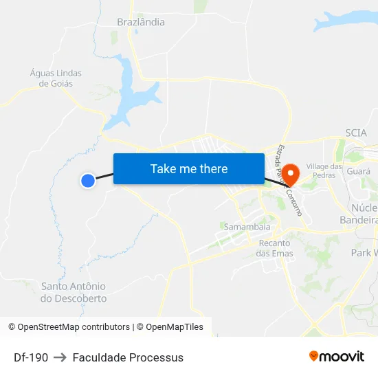Df-190 to Faculdade Processus map