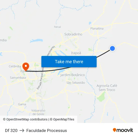 Df 320 to Faculdade Processus map