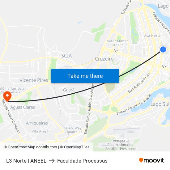 L3 Norte | ANEEL to Faculdade Processus map