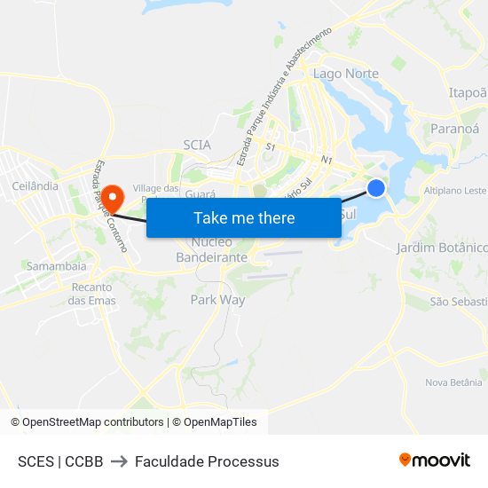 SCES | CCBB to Faculdade Processus map