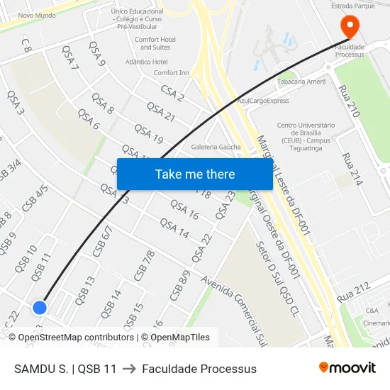SAMDU S. | QSB 11 to Faculdade Processus map