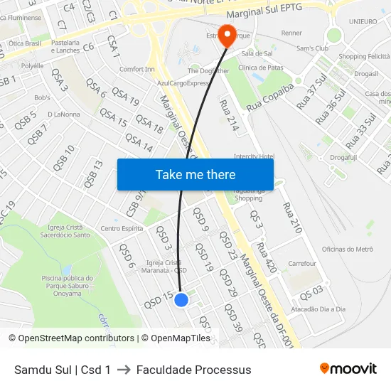 Samdu Sul | Csd 1 to Faculdade Processus map