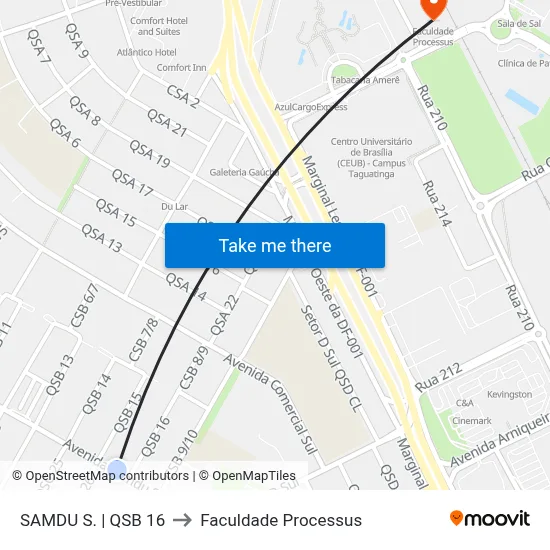 SAMDU S. | QSB 16 to Faculdade Processus map