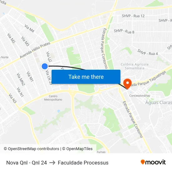 Nova Qnl - Qnl 24 to Faculdade Processus map