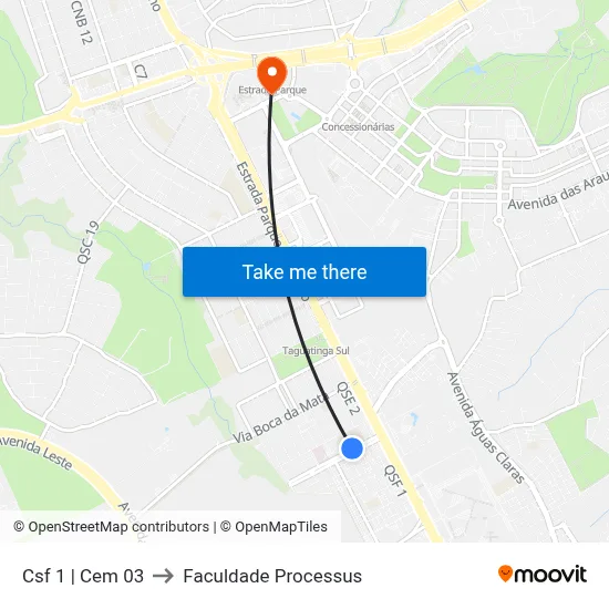 Csf 1 | Cem 03 to Faculdade Processus map