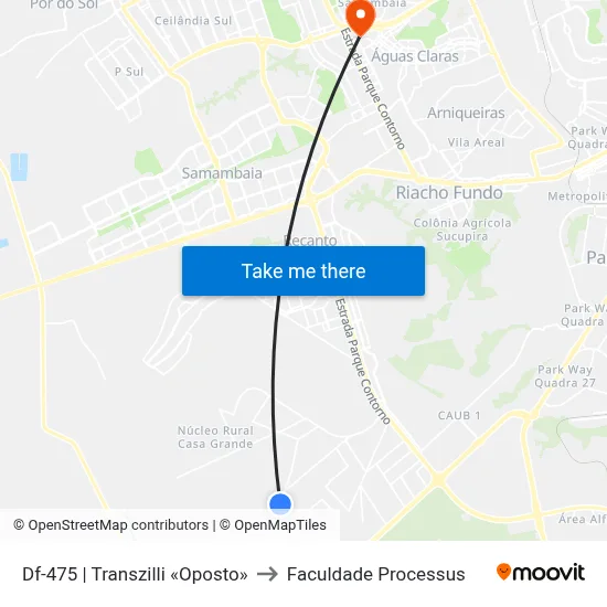 Df-475 | Transzilli «Oposto» to Faculdade Processus map