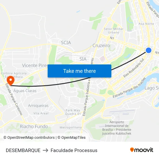 DESEMBARQUE PLATAFORMAS A / E to Faculdade Processus map