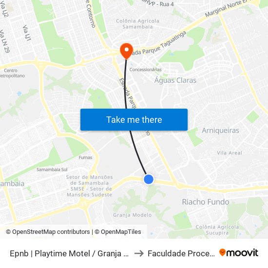 Epnb | Playtime Motel / Granja Modelo to Faculdade Processus map