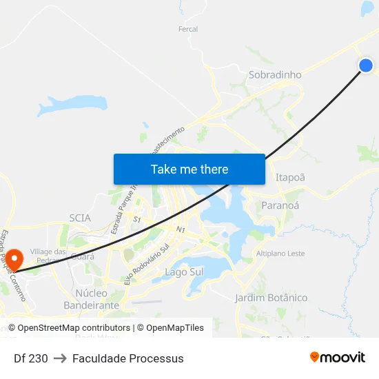 Df 230 to Faculdade Processus map